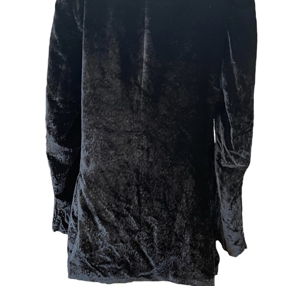Vintage Versace Versus crushed velvet pattern men jacket suit - Picture 2 of 8